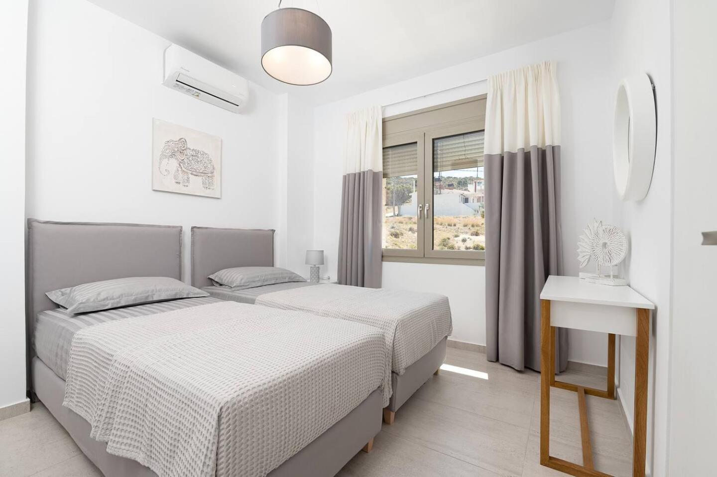 Ammokrinos Luxury Homes,150M From The Beach 卡拉马基 外观 照片