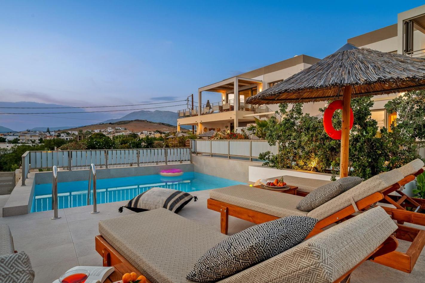 Ammokrinos Luxury Homes,150M From The Beach 卡拉马基 外观 照片