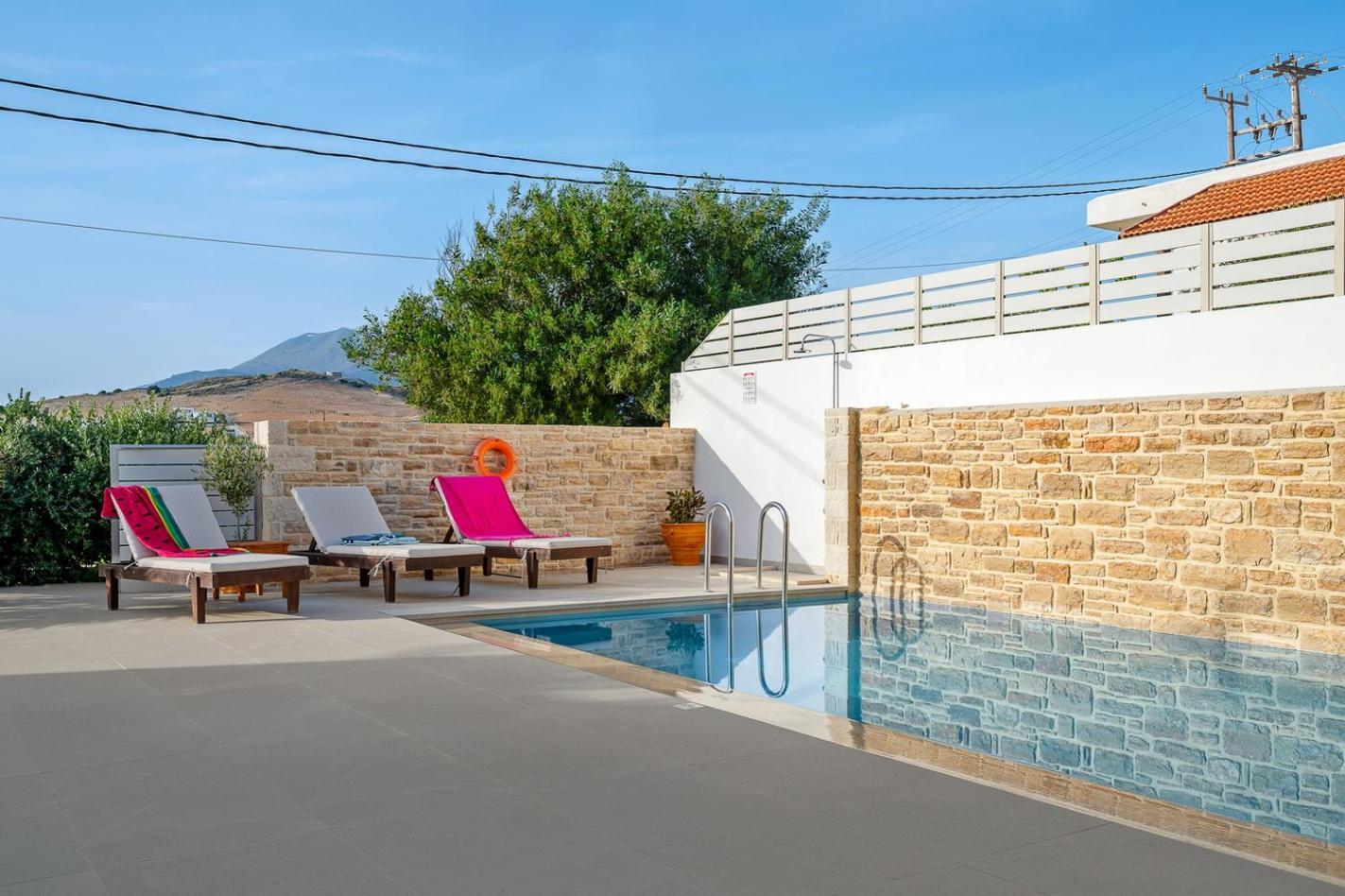 Ammokrinos Luxury Homes,150M From The Beach 卡拉马基 外观 照片